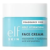 e.l.f. SKIN Holy Hydration! Face Cream, Fragrance-Free, Feuchtigkeitscreme Für Nährende & Aufpolsternde Haut, Vegan & Tierversuchsfrei, 50 g