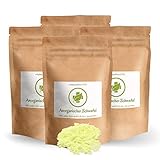 2 kg ANORGANISCHER Schwefel (4 x 500 g) - BESTSELLER Reinheit mind. 99,9% - beste Qualität aus DEUTSCHLAND- SULFUR - aus Naturrohstoff - fein gemahlen - säurearm - Schwefelpulver OHNE Zusatzstoffe