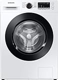 Samsung WW91T4048CE/EG Waschmaschine, 9 kg, 1400 U/min, Ecobubble, Hygiene-Dampfprogramm, FleckenIntensiv-Funktion, Digital Inverter Motor, Weiß