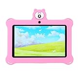 Gugxiom Kids Tablet, 7 -Zoll -Tablet für Kinder mit 2 GB RAM 32 GB ROM für Android 13 Educational App Pre Installiertes Lerntablet mit WLAN und Dual -Kamera in Silikongehäuse
