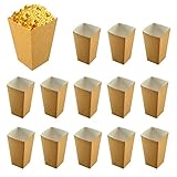 Pommestüten,Papiertüte Popcorn Tüte,Candy Tüten ,13PC Beutel für Mitnahme Party Frozen Dessert Backen Kuchen Popcorn Pommes Frites Huhn-Reis-Krispies Partytüten Waffel Tassenhalter（L）