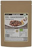 Edelmond Geröstete Kakaobohnen FAIR TRADE & Cadmium Anlalysiert / 750 g frische Bio Röstung / Edelmond AAA Edelkakao