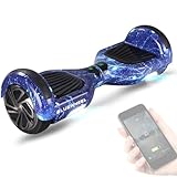Bluewheel 6,5' Premium Hoverboard HX310s, Hoverboard Kinder, Elektro Board, Deutsches Qualitätsunternehmen, Bluetooth Lautsprecher, Starker Dual Motor, LED