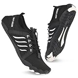 AOOSA Unisex Badeschuhe Wasserschuhe, Neoprenschuhe Strandschuhe, Schnell Trocknend Breathable Aquaschuhe Surfschuhe Schwimmschuhe Wassersportschuhe, Barfuß Schuhe Leicht für Herren Damen. Gr.38-43 EU
