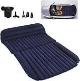 QDH Auto Matratze SUV Luftmatratzen Camping Aufblasbare Matratze Aufblasbares Bett für den Auto-Rücksitz-Dickere Luftbett für Reisen Camping Outdoor Aktivitäten
