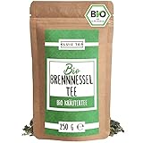 Brennesseltee Bio lose - 250 Gramm Brennessel Tee aus Bayern I 100% natürlicher Bio Brennesseltee lose aus Biologischem Anbau by KLUIZ TEA