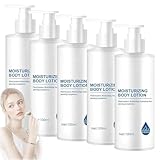 Melan Txa Körperlotion, feuchtigkeitsspendende Körpercreme, feuchtigkeitsspendende aufhellende Feuchtigkeitscreme, kosmetisch wirksame Körperlotionen, leicht und nicht fettend (5PCS)