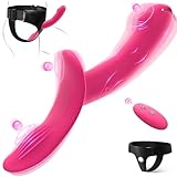 Tagnaff G Punkt Vibration für Frauen Klitoris, 10 Modi Strapon Dildo Vibrator Sex Spielzeug für die Frau Paare Extrem, Vibratorensets für Fraue Klitoris Sexspielzeug für Frauen Solo, Dildos Sex Toys