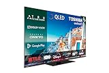 Toshiba 70QA7D63DG 70 Zoll QLED Fernseher/Android TV (4K Ultra HD, HDR Dolby Vision, Smart TV, Triple-Tuner, Dolby Atmos, Sound by Onkyo, PVR-Ready) [2023], Schwarz