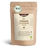 Spermidin aus Weizenkeimen BIO 500g | 400 mg Spermidin pro Kilogramm | Ballaststoffreich und Proteinreich - mit 32g Eiweiß pro 100g | Teilentöltes, fein gemahlenes Pulver | vom Achterhof