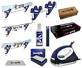SKINSTAR Skiwax Set Skiwachs Starter Set Skispanner mit Belagsausbesserung 8- teilig