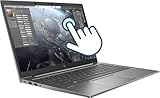 HP ZBook Firefly 14 G8 Workstation Laptop, 14 Zoll FHD Touchscreen Display, Intel Core i7-1185G7U, 16 GB RAM, 512 GB SSD, Amerikanische Tastatur, Win 10 Pro (Generalüberholt)