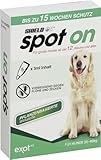 Shield On Spot On Floh- und Zeckenschutz für große Hunde 5 x 3 ml