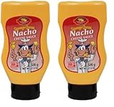 Old Fashioned Foods Nacho Squeeze Cheese, microwaveable, Nacho Käsesauce, 326g (Packung mit 2)