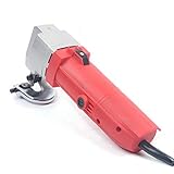 Profi Elektrische Blechschere, 500W 2,5mm Garantie Blechknabber Knabber, Nibbler Blechknabber zum Schneiden von Eisen, Stahl, Kupfer, Aluminium