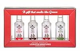 Ouzo Loukatos Taste No. 2 38% Probierbox 4x 50ml | Ouzo mit Himbeere | Ouzo mit Kaffee | Ouzo mit Kirsche | Ouzo mit Masticha