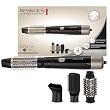 Remington Warmluftbürste [inkl. 4 Aufsätze: 38mm&50mm Rundbürste, Stylingdüse, Flachbürste] Blow Dry&Style (Locken,Volumen&glatte Styles für mittellanges Haar) Ionenpflege, Abkühlstufe, 1000W, AS7500