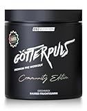 OS NUTRITION Götterpuls Premium Pre Workout Booster Community Edition 2024 (Saures Fruchtgummi-Geschmack) 400g