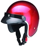 Redbike Helm RB-765 Meta Flake, candy re mit ECE 22-05 Norm