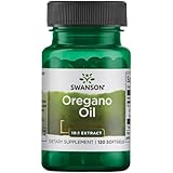 Swanson, Oregano Oil (Oregano-Öl), Origanum Vulgare, 150mg, 120 Weichkapseln, Hochdosiert, Laborgeprüft, Sojafrei, Glutenfrei, Ohne Gentechnik