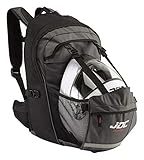 JDC Motorrad Rucksack Wasserdicht mit Helmhalterung/Träger 24Lerweiterbar bis 36L – Frontier