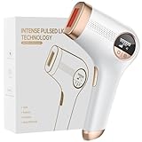 IPL Geräte Haarentfernung Laser, 600NM-1200NM Effizient Haarentfernungsgerät mit 5 Energiestufen Hause Epilierer für Männer, Frauen, Gesicht, Achseln, Beine und Körper