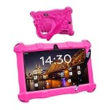 AngelTech Kinder Tablet Slim – 7 Zoll - 3GB RAM + 4GB Virtual RAM - 64 + 64GB Speicher (Rosa)