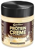 IronMaxx Protein Creme - White Chocolate 250g Glas | cremiger high protein Brotaufstrich | low carb, low sugar für eine gesunde Ernährung geeignet