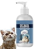 Welpen Shampoo - Haferflockenreiniger, Hundwäsche | Duftfreie Feuchtigkeitscreme, vegane Haustierpflege-Lösung auf pflanzlicher Basis, tränenlose mild