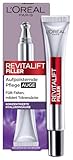 L'Oréal Paris Augenpflege für Frauen: polstert die Augenkontur auf und mildert Tränentäler mit der höchsten Konzentration an Hyaluronsäure in der Pflege von L'Oréal Paris, Revitalift Filler, 1x 15ml
