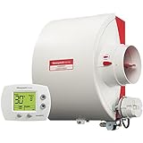 Honeywell Home HE280D2001/U Luftbefeuchter, weiß/rot