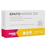 Mariendistel Kapseln Epatomarine 250 J.Armor | Starke Leberentgiftung mit Silymarin und Glutathion. 20 Kapseln