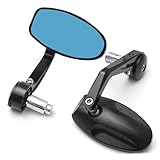 Motorrad Rückspiegel Spiegel Motorrad-Rückspiegel Motorrad-Spiegel Markierter Rückspiegel Starke Empfindliche Motorrad-Dekoration Lenkerendenspiegel