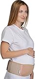Supportiback® Schwangerschaftsgürtel | Bauchgürtel und Rückenstütze für Schwangerschaft, Schwangerschaft, weiches und atmungsaktives Material zur Linderung von Rückenschmerzen und Beckenboden