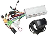 ZAPYVET 36V 48V 500W Scooter Controller LCD Umbausatz Elektrofahrrad Panel Kit, for Elektrofahrrad Elektroroller-Controller