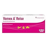 VOMEX A Reise 50 mg Sublingualtabletten, 10 St.
