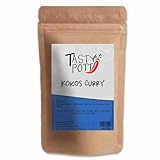 Tasty Pott Kokos Curry 1000 Gramm Beutel | Kochen & Braten | Einlegen & Marinieren | Curry Currygericht Reis Reisgericht | Indisch Indien | Vorteilpackung Vorratsbeutel