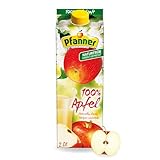 Pfanner 100% Apfelsaft naturtrüb (1 x 2 l) – direkt gepresste Äpfel – Fruchtsaft ohne Zuckerzusatz – fruchtiger Saft