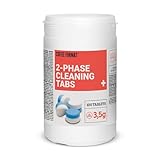 Coffee Format 2-Phase Cleaning Tabs Plus 100x3,5g, 2-Phasen Reinigungstabletten für Kaffeevollautomaten Entfernung von Kaffeerückständen Reiniger Tabs Kaffeemaschinen kompatibel mit Jura