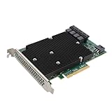 LSI SAS 9300 16I HBA Karte, 12 Gbit/s SATA SAS Port HBA Host Bus Adapter Karte für für Linux für VMware für Freebsd