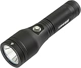 CRESSI Unisex-Adult Astra Torch Black Hochleistungs LED Unterwasserlampe mit hoher Leuchtkraft, 2100 Lumen, Wasserdicht, IPX8, 100 m, Schwarz