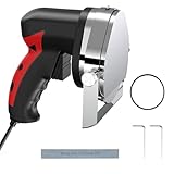 Kommerzieller elektrischer Kebab-Hobel, Handheld, für Shawarma & Döner, präzise 0–8 mm dicke Schnitte, ideal für Restaurants und Bratfleischläden