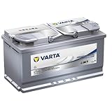 VARTA Professional Dual Purpose AGM Batterie für Caravans, Wohnmobile & Boote – 12V 95Ah 850A (LA 95) – Versorgerbatterie & Starterbatterie in einem