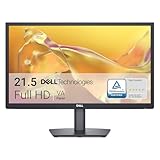 Dell SE2225H 21.5 Zoll Full HD (1920x1080) Monitor, 75Hz, VA, 5ms, VESA (100x100mm), HDMI, VGA, 3 Jahre Garantie, Schwarz