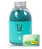 Tal® MED Fußbadesalz 380g – Natürliches Totes Meer Salz für müde & trockene Füße | Hilft bei Hautproblemen & Fußgeruch | Fußbad Zusatz mit Olivenöl & Kiefernadelöl