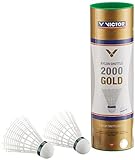 VICTOR Nylon Shuttle 2000 gold-Weiß-Grün