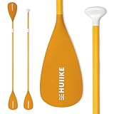 HUIIKE Paddel für Stand-Up Paddling SUP Paddel Aluminium 2 in 1 Sup Paddel Doppelpaddel Sup Doppelpaddel Abnehmbares 4-Teiliges | Paddel Sup Einstellbar | Stand Up Paddle Paddel Packbares