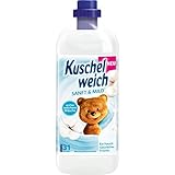 6er Vorratspack Kuschelweich Weichspüler 1000ml Sanft & Mild