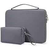 HYZUO 15-16 Zoll Hartschalen Laptophülle für MacBook Pro 16 M4/M3/M2/M1 2025-2019, MacBook Air 15 M3/M2/M1 2025-2023, Dell XPS 16 Laptop, 15 Zoll Surface Laptop, Razer Blade 15, Weltraum Grau