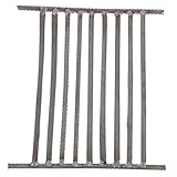 Toyvian Grillrost Kamin Brennholzregal Outdoor Kaminrost Feuerrost Für Lagerfeuer Indoor Brennholzhalter Feuerstelle Grubenrost Bodenrost Für Feuerstelle Bewehrungsstahl